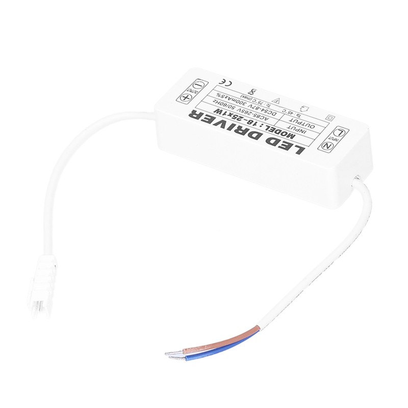 18‑25X1W LED Driver Constant Current 300mA Input AC85‑265V Output 54‑87VDC