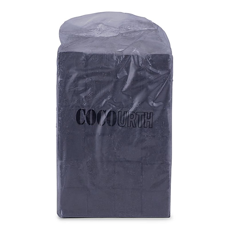 CocoUrth 100% Natural Hookah Coconut Shell Charcoal Cube 25x25x25mm 72