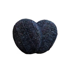 Sprigs Soft Knit Earbags Earmuffs For Winter Women, Bandless Ear Warmers, Fashion Ear Muffs (Retro Black, Medium)