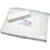 World of Nails-Design White Buffer Sanding Block 100/100 (Pack of 10 Professional