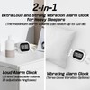 Loud Alarm Clock for Heavy Sleepers with Sleep Sounds –