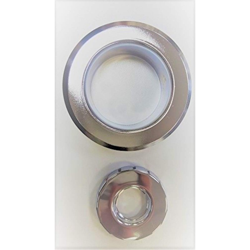 1/2" IPS (10 Pack) Chrome Fire Sprinkler Head Recessed Escutcheon