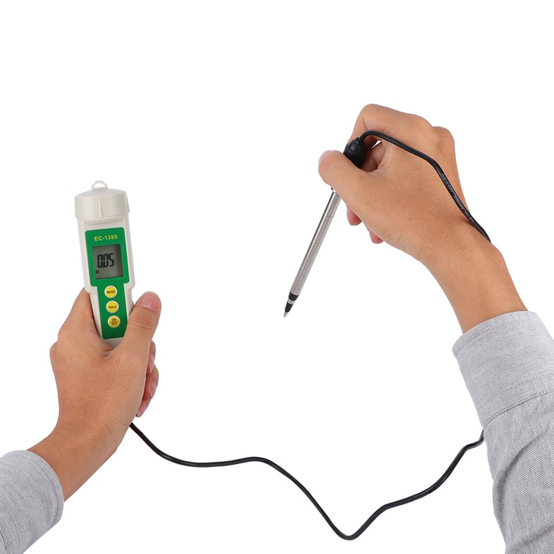 EC‑3185 Portable Soil EC/TDS/CF Tester Salinity Meter for Agricultural Horticultural