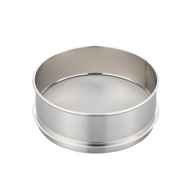 Sanpo Stainless Steel Sieve 7.9 x 2.4 inches (200 x 60 mm) 0.17 inches (4.75 mm) / 5-3293-20