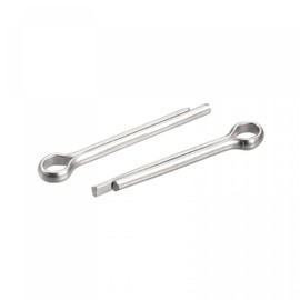 sourcing map 60 Pieces Split Split Cotter Pin Fixing Stainless Steel Clip Locking Cotter Pins for Automotive Mechanics 2.5 mm x 20 mm