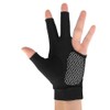 Boodun Unisex Adults 3-Finger Snooker Pool Cue Glove Billiards Shooters
