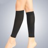 Calf and Leg Rehabilitation Compression Support Stockings Black 3ea