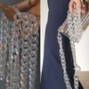 KMERCE Bag Chain Shiny Acrylic, Chain for Handbag, Bag Strap,