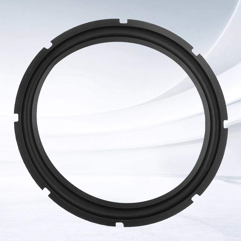 Durable 12 inch Universal Rubber Bass Speaker Repair Kit, Black