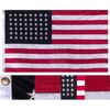 4X6 FT COTTON 48 STAR AMERICAN FLAG - SEWN AND