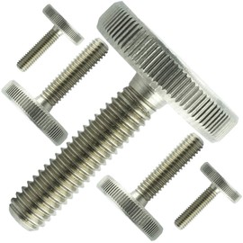M4 x 10 mm (5 pieces) knurled screws M4 low shape stainless steel VA A1 stainless steel DIN 653 AGBERG