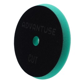 ADVANTUSE - Polishing Pads Polishing Sponges Polishing Sets for Eccentric and Rotary Polishing Machine (Heavy Cut Pad 125 mm)