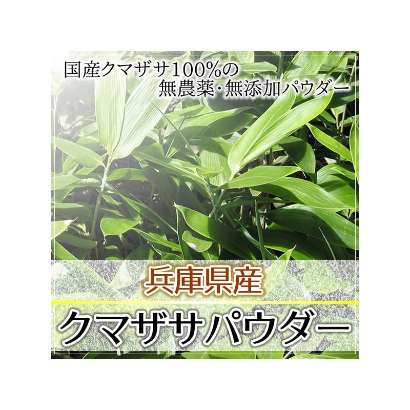 Hyogo Prefecture Kumaza Powder 3.5 oz (100 g) (Kuma Sasa