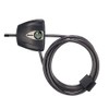 Master Lock Black Python Bike Lock with Key, Adjustable Metal