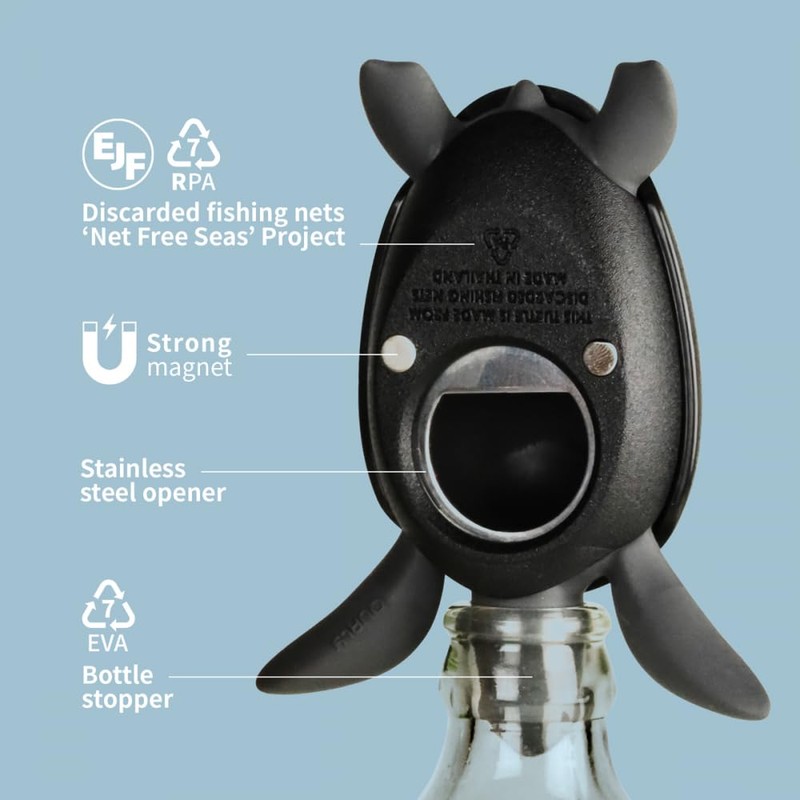 Qualy - Bottle Opener Tortoise