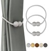 fenghuangwu 2 Pack Magnetic Curtain Tiebacks Elegant Curtain Holders for