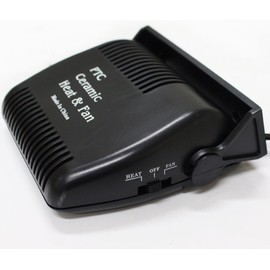 Hawk 12 V, 120 Watt Ceramic Heater & Fan For Vehicle Accessory Outlet: TA-07640