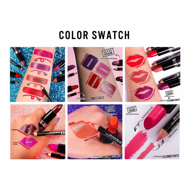 LA7 Wholly Addiction Pro Define Lip Liner, Beauty Wholly Addiction