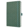 Sigel JN141 Notebook A5 Lined Green Diary Jolie Hard Cover