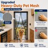 Yourheey RV Magnetic Screen Door 33"x80", Heavy Duty PET Mesh