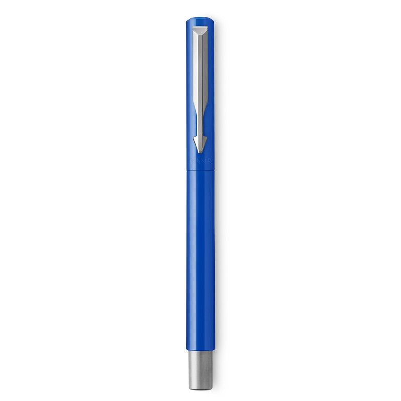Parker Vector Fountain Pen | Blue with Chrome Trim |