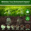 3 Gallon Compostable Trash Bags with Drawstring, Heavy Duty Extra