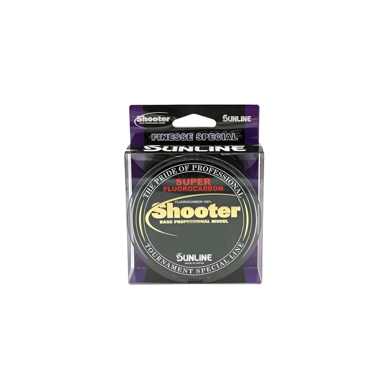 Sunline Fluorocarbon New Shooter Fishing Line, 8-Pound Test/100m, Natural Clear