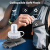 WEMEET 2Pack Soft Flask, 8.5oz Collapsible Soft Water Bottle, 250ml