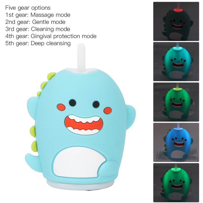 Cartoon Pattern U Shaped Electric Toothbrush Automatic Ultrasonic Children Whole