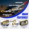 FITHOIST Come Along Winch 2-Ton (4400 Lbs) Pulling Capacity 7.54Ft