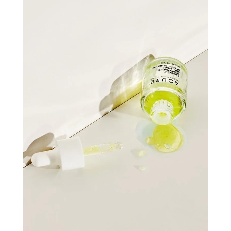 Acure | Sérum rejuvenecedor de Bakuchiol | Alternativa vegetal al