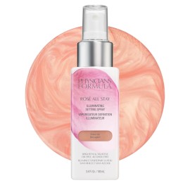 Physicians Formula Rose All Stay Illuminating Setting Spray 3.4 Fl Oz Oil Free Antioxidant Formula