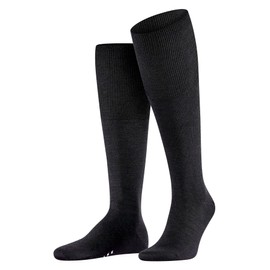FALKE City Airport Men's Knee Socks Pack of 3, black-3000