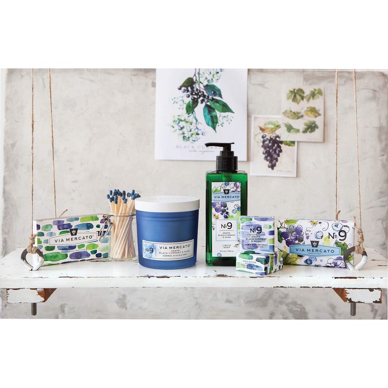 Via Mercato Liquid Soap, Shea Butter Enriched (12 oz), No.