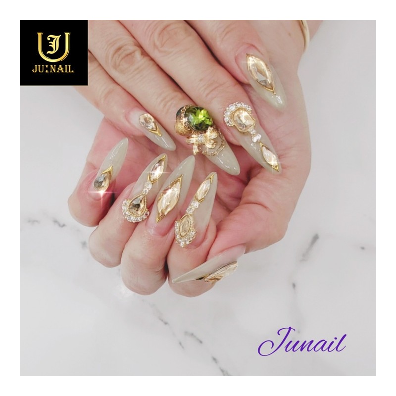 European princess handmade nail tips ✨ - Long stiletto /