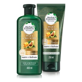 Kit Shampoo y Acondicionador Herbal Essences Pequi y Aguacate 650ml