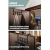 Menz Premium Door Coat Rack - Black Door Hook Rail