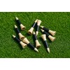 Star Emporium Bamboo Golf Tees, 38mm Length, Resealable 25 Pack
