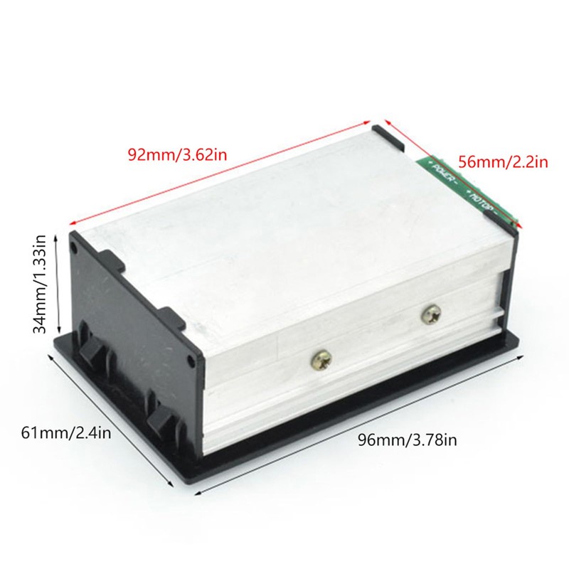 Aideepen PWM DC Motor Speed Controller DC 6-60V 12V 24V