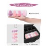 Kit Esponja Maquillaje 4/8 Piezas Color Rosa Con Caja