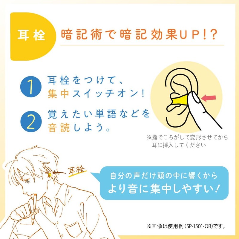 Sonic SP-1501-OR Memorizing Sheet, Quick Dark, 3-Piece Set, Memorizing Pen,