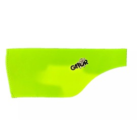 Gator UNISEX GATOR "GATOR EARS" LYCRA BONDED NEOPRENE THERMAL HEADBAND (MED) IN GREEN