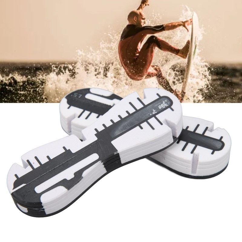 5 Degree Fins Box Surfing Board Round Cup Grid Black