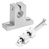 10 Pcs Linear Motion Rail Guide Support Aluminum Alloy High