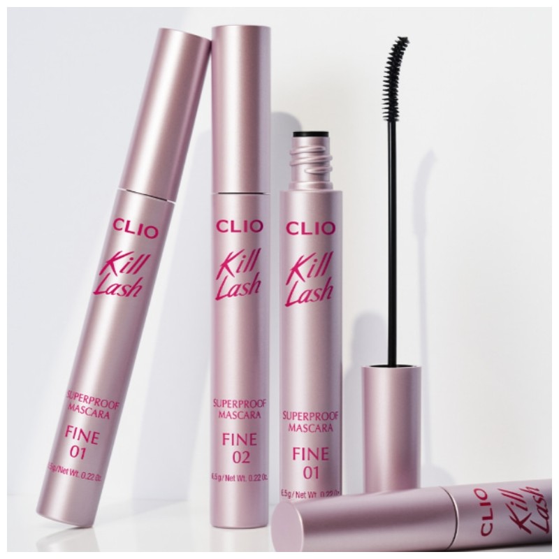 CLIO Kill Lash Superproof Mascara 7g*2ea, Color:20 Bouncy Lash(1+1)