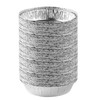 PLASTICPRO 7'' Inch Round Tin Foil Pans Disposable Aluminum, Freezer