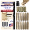 12 Pack #9 x 1-1/2" Stripped Screw Hole Repair Kit