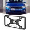 Front Bumper Tow Hook License Plate Mount Bracket Compatible with