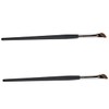 Baluue 3sets Wild Eyebrow Brush Angled Eyeliner Brush Set for