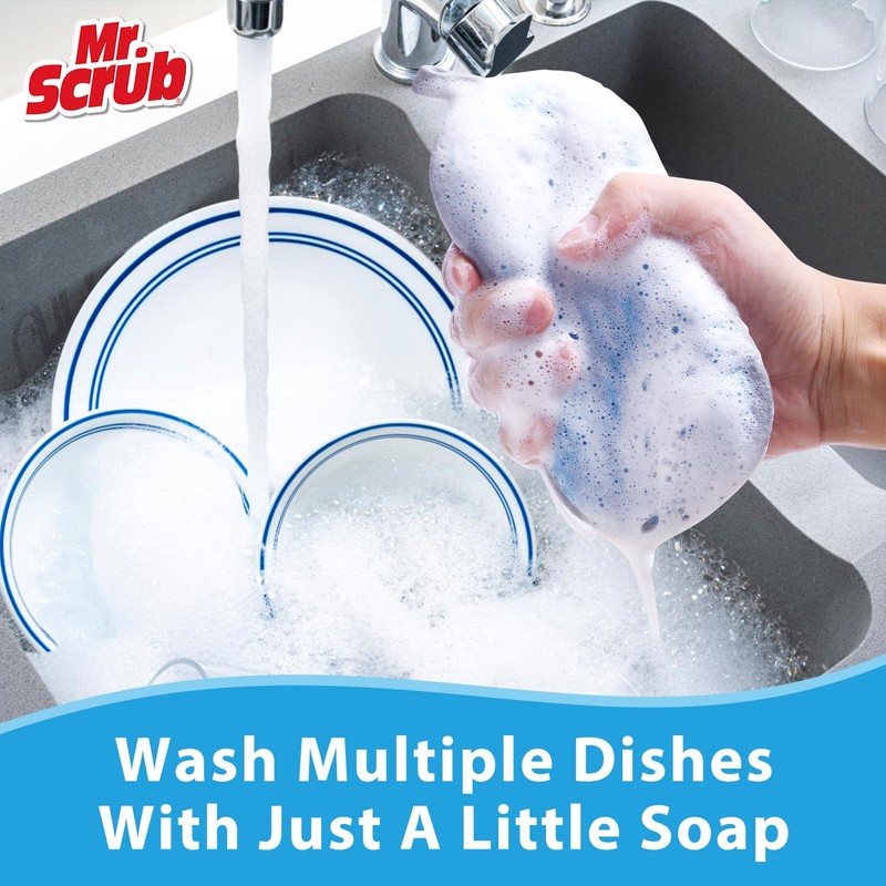 All-Purpose Sponges Kitchen, Non Scratch Dish Sponge for Washing Dishes